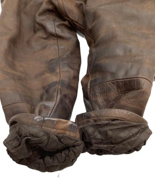 Antica Pelleria（アンティカ・ペッレリーア）Antica Pelleria (アンティカ・ペッレリーア) レザージャケット ブラウン サイズ:48の古着・服飾アイテム