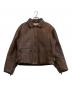 Antica Pelleria（アンティカ・ペッレリーア）の古着「レザージャケット」｜ブラウン