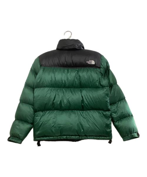 THE NORTH FACE（ザ ノース フェイス）THE NORTH FACE (ザ ノース フェイス) ダウンジャケット グリーン×ブラック サイズ:Sの古着・服飾アイテム