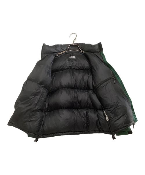 THE NORTH FACE（ザ ノース フェイス）THE NORTH FACE (ザ ノース フェイス) ダウンジャケット グリーン×ブラック サイズ:Sの古着・服飾アイテム