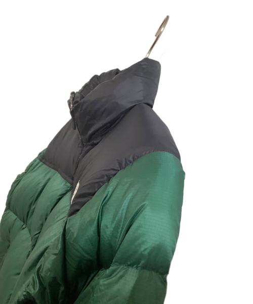 THE NORTH FACE（ザ ノース フェイス）THE NORTH FACE (ザ ノース フェイス) ダウンジャケット グリーン×ブラック サイズ:Sの古着・服飾アイテム