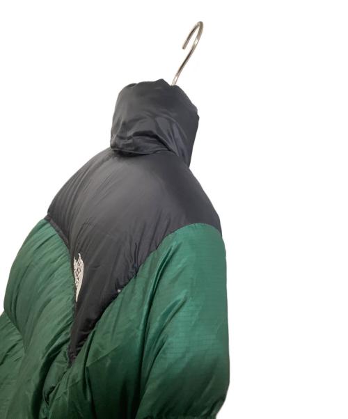 THE NORTH FACE（ザ ノース フェイス）THE NORTH FACE (ザ ノース フェイス) ダウンジャケット グリーン×ブラック サイズ:Sの古着・服飾アイテム
