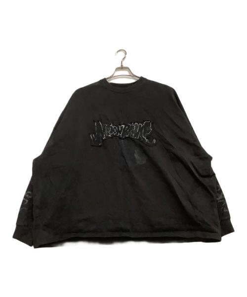 masonprince（メゾンプリンス）MASONPRINCE (メゾンプリンス) ロゴスウェット　パッチロゴ ブラック サイズ:1の古着・服飾アイテム