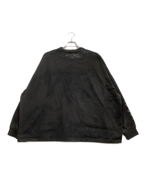 masonprince（メゾンプリンス）MASONPRINCE (メゾンプリンス) ロゴスウェット　パッチロゴ ブラック サイズ:1の古着・服飾アイテム