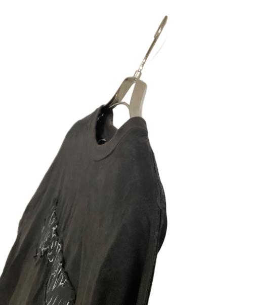 masonprince（メゾンプリンス）MASONPRINCE (メゾンプリンス) ロゴスウェット　パッチロゴ ブラック サイズ:1の古着・服飾アイテム