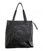 MARC JACOBSマークジェイコブス）の古着「レザートートバッグ　シグネット」｜ブラック