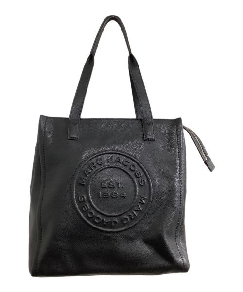 MARC JACOBS（マークジェイコブス）MARC JACOBS (マークジェイコブス) レザートートバッグ　シグネット ブラックの古着・服飾アイテム