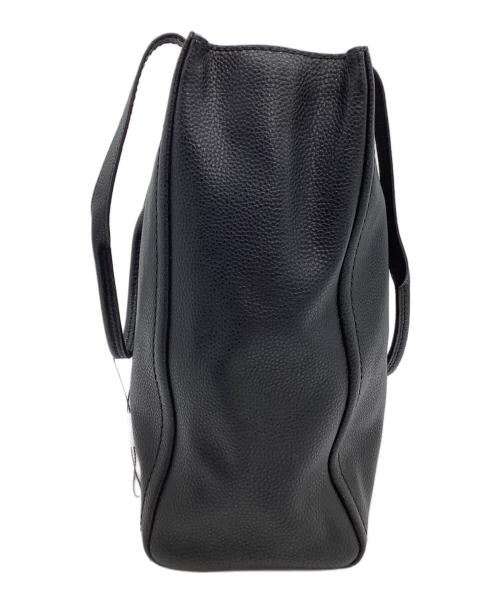 MARC JACOBS（マークジェイコブス）MARC JACOBS (マークジェイコブス) レザートートバッグ　シグネット ブラックの古着・服飾アイテム