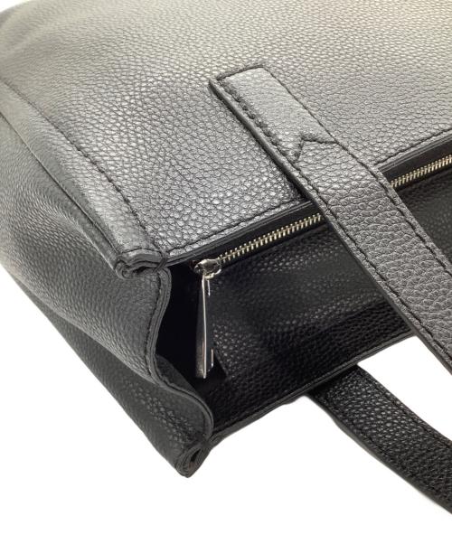 MARC JACOBS（マークジェイコブス）MARC JACOBS (マークジェイコブス) レザートートバッグ　シグネット ブラックの古着・服飾アイテム