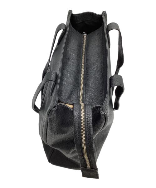 MARC JACOBS（マークジェイコブス）MARC JACOBS (マークジェイコブス) レザートートバッグ　シグネット ブラックの古着・服飾アイテム