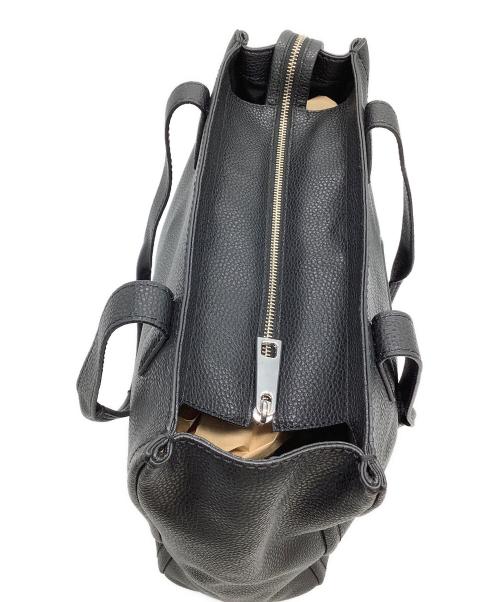 MARC JACOBS（マークジェイコブス）MARC JACOBS (マークジェイコブス) レザートートバッグ　シグネット ブラックの古着・服飾アイテム