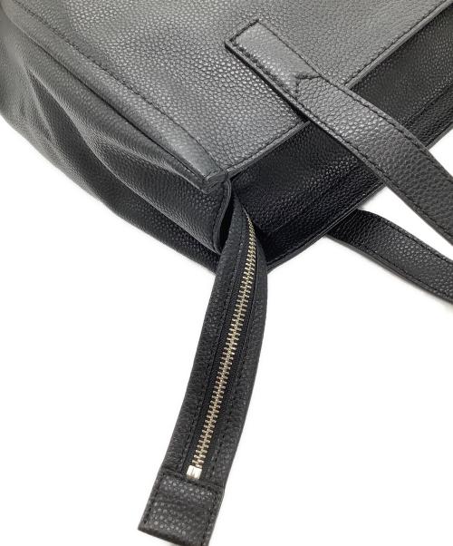 MARC JACOBS（マークジェイコブス）MARC JACOBS (マークジェイコブス) レザートートバッグ　シグネット ブラックの古着・服飾アイテム