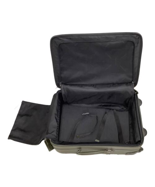 DOLCE & GABBANA（ドルチェ＆ガッバーナ）DOLCE & GABBANA (ドルチェ＆ガッバーナ) レザーキャリーバッグ カーキの古着・服飾アイテム