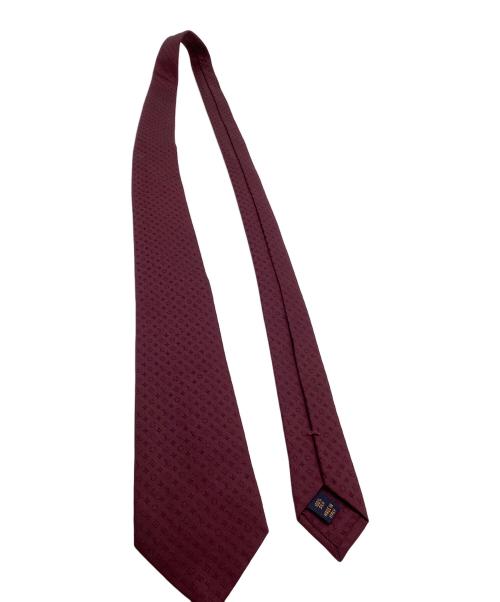 LOUIS VUITTON（ルイ ヴィトン）LOUIS VUITTON (ルイ ヴィトン) ネクタイ モノグラム ボルドー サイズ:表記なしの古着・服飾アイテム