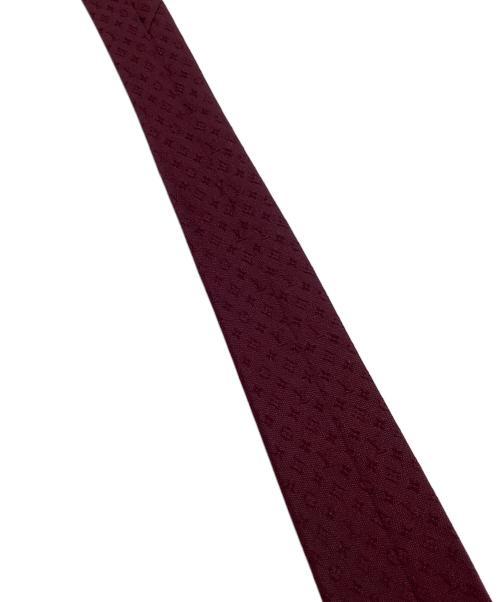 LOUIS VUITTON（ルイ ヴィトン）LOUIS VUITTON (ルイ ヴィトン) ネクタイ モノグラム ボルドー サイズ:表記なしの古着・服飾アイテム