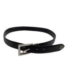 GUCCI（グッチ）の古着「 ベルト　GGスプリーム」｜ブラック