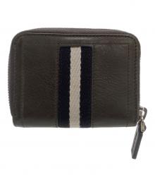 BALLY（バリー）の古着「ラウンドファスナー財布」｜ブラウン