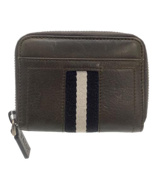 BALLY（バリー）BALLY (バリー) ラウンドファスナー財布 ブラウンの古着・服飾アイテム