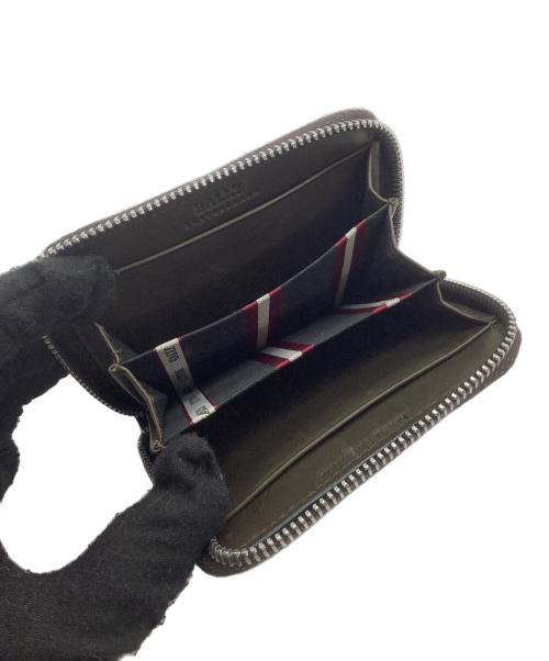 BALLY（バリー）BALLY (バリー) ラウンドファスナー財布 ブラウンの古着・服飾アイテム
