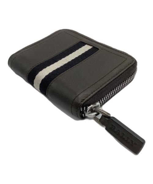 BALLY（バリー）BALLY (バリー) ラウンドファスナー財布 ブラウンの古着・服飾アイテム