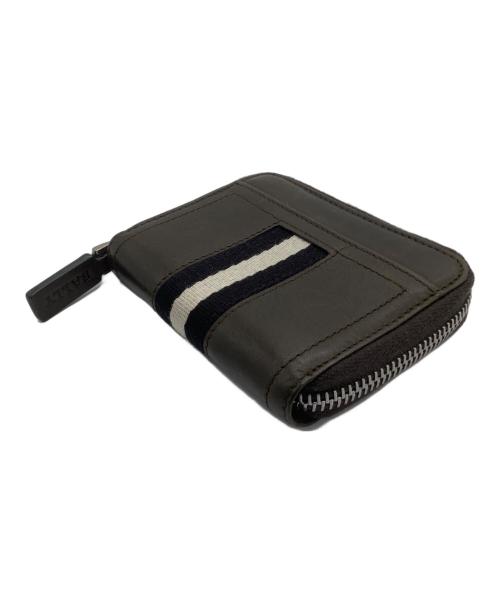 BALLY（バリー）BALLY (バリー) ラウンドファスナー財布 ブラウンの古着・服飾アイテム