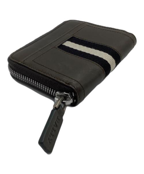 BALLY（バリー）BALLY (バリー) ラウンドファスナー財布 ブラウンの古着・服飾アイテム