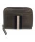 BALLY (バリー) ラウンドファスナー財布 ブラウン：8000円