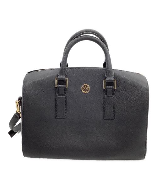 TORY BURCH（トリーバーチ）TORY BURCH (トリーバーチ) ボストンバッグ ブラックの古着・服飾アイテム
