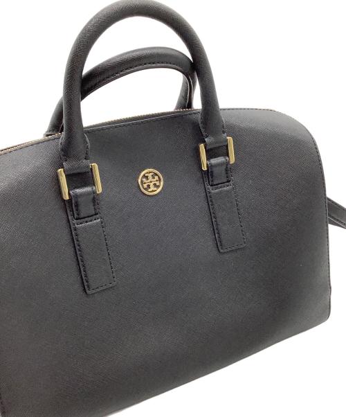 TORY BURCH（トリーバーチ）TORY BURCH (トリーバーチ) ボストンバッグ ブラックの古着・服飾アイテム