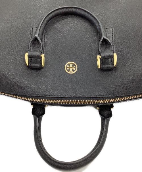 TORY BURCH（トリーバーチ）TORY BURCH (トリーバーチ) ボストンバッグ ブラックの古着・服飾アイテム