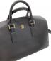 中古・古着 TORY BURCH (トリーバーチ) ボストンバッグ ブラック：10000円