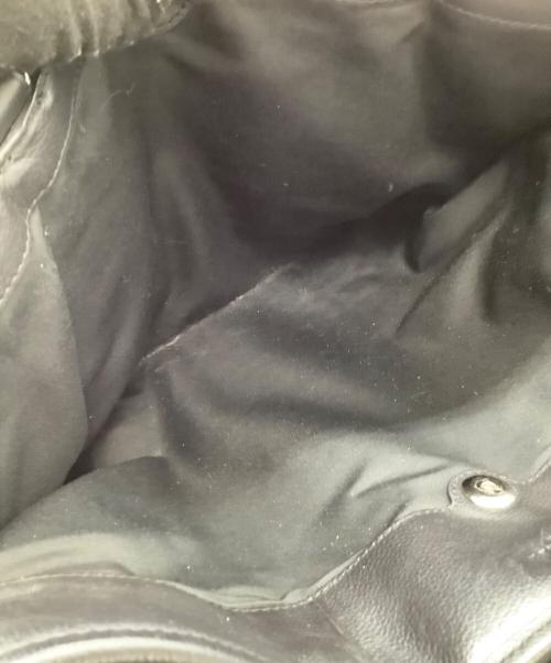 COACH（コーチ）COACH (コーチ) レザートートバッグ ブラックの古着・服飾アイテム