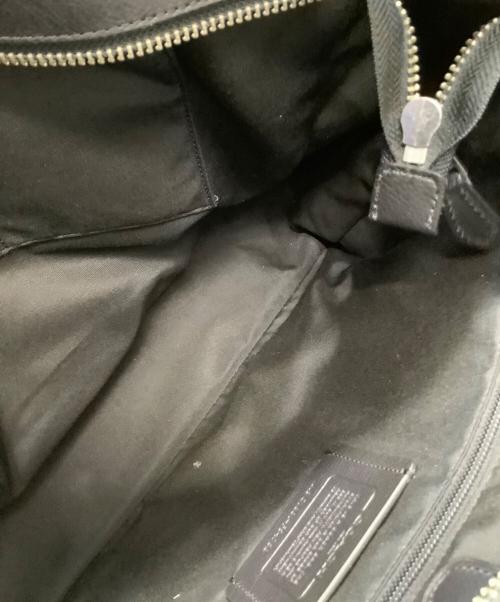 COACH（コーチ）COACH (コーチ) レザートートバッグ ブラックの古着・服飾アイテム