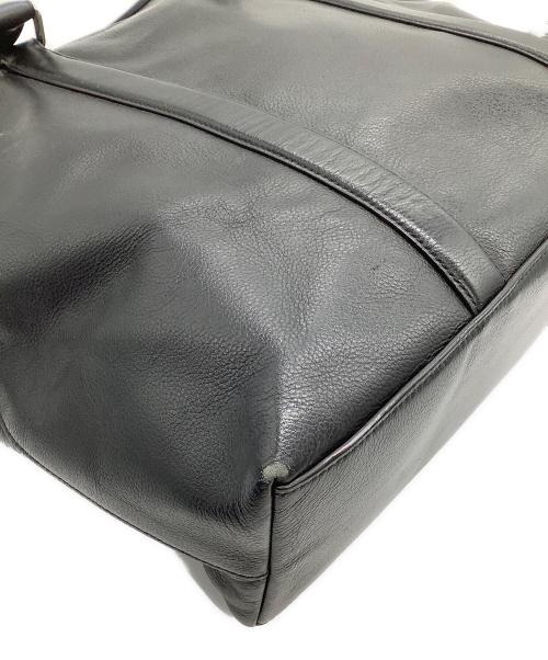 COACH（コーチ）COACH (コーチ) レザートートバッグ ブラックの古着・服飾アイテム