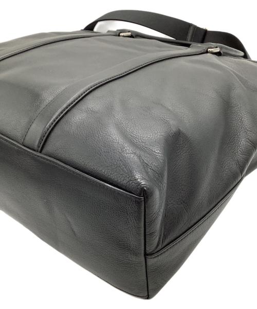 COACH（コーチ）COACH (コーチ) レザートートバッグ ブラックの古着・服飾アイテム