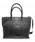 COACH (コーチ) レザートートバッグ ブラック：10000円