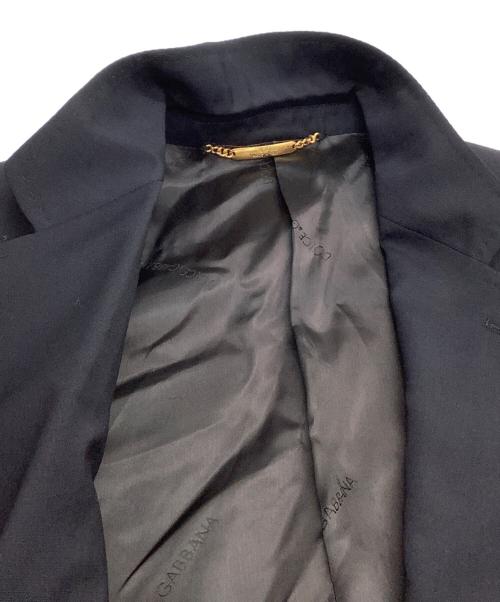 DOLCE & GABBANA（ドルチェ＆ガッバーナ）DOLCE & GABBANA (ドルチェ＆ガッバーナ) テーラードジャケット ネイビー サイズ:表記なしの古着・服飾アイテム