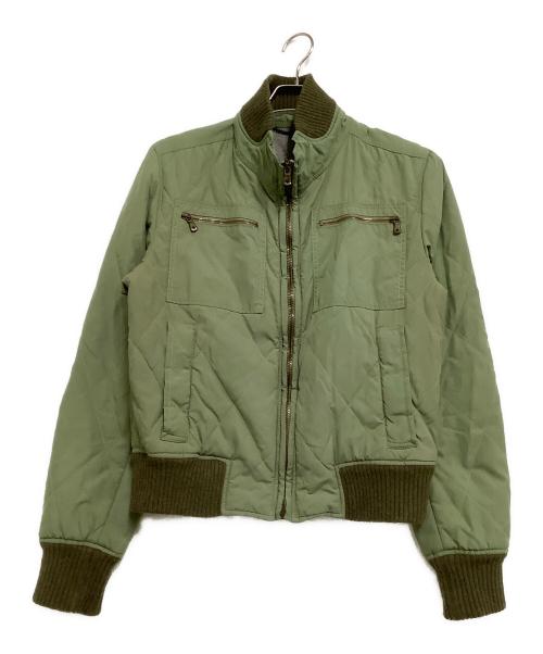 DOLCE & GABBANA（ドルチェ＆ガッバーナ）DOLCE & GABBANA (ドルチェ＆ガッバーナ) ミリタリージャケット カーキ サイズ:48の古着・服飾アイテム