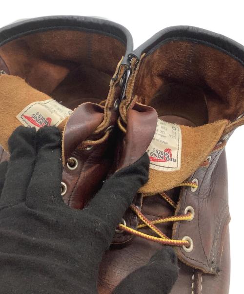 RED WING（レッドウィング）RED WING (レッドウィング) エンジニアブーツ ブラウン サイズ:27.5の古着・服飾アイテム