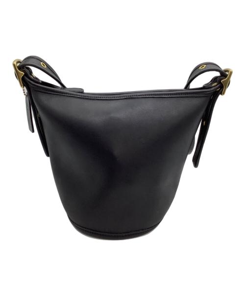 COACH（コーチ）COACH (コーチ) ショルダーバッグ OLD COACH ブラック×ゴールドの古着・服飾アイテム