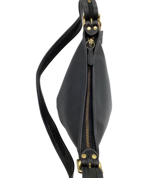 COACH（コーチ）COACH (コーチ) ショルダーバッグ OLD COACH ブラック×ゴールドの古着・服飾アイテム