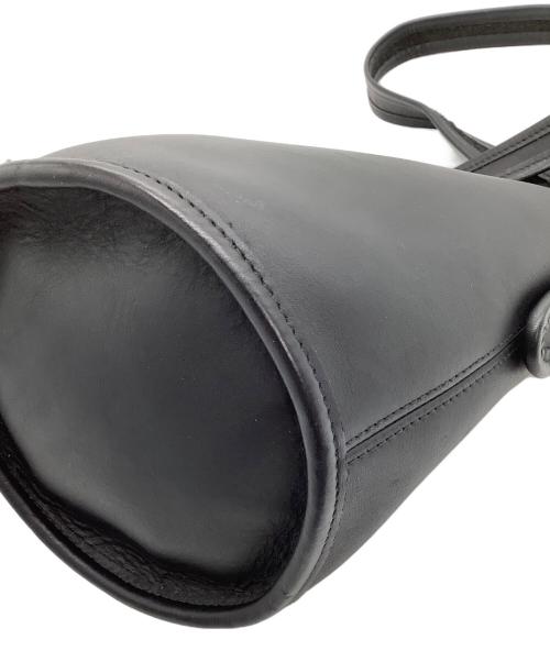 COACH（コーチ）COACH (コーチ) ショルダーバッグ OLD COACH ブラック×ゴールドの古着・服飾アイテム