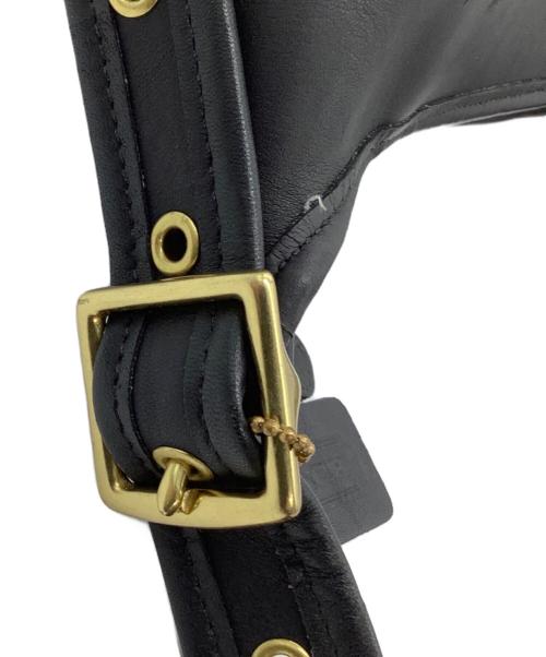 COACH（コーチ）COACH (コーチ) ショルダーバッグ OLD COACH ブラック×ゴールドの古着・服飾アイテム