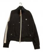SATURセター）の古着「トラックジャケット」｜ブラック×ホワイト