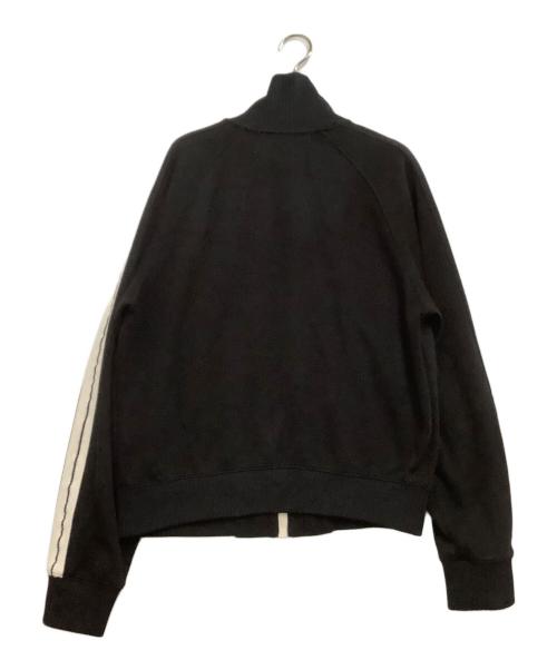 SATUR（セター）SATUR (セター) トラックジャケット ブラック×ホワイト サイズ:Mの古着・服飾アイテム