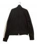 SATUR (セター) トラックジャケット ブラック×ホワイト サイズ:M：13000円