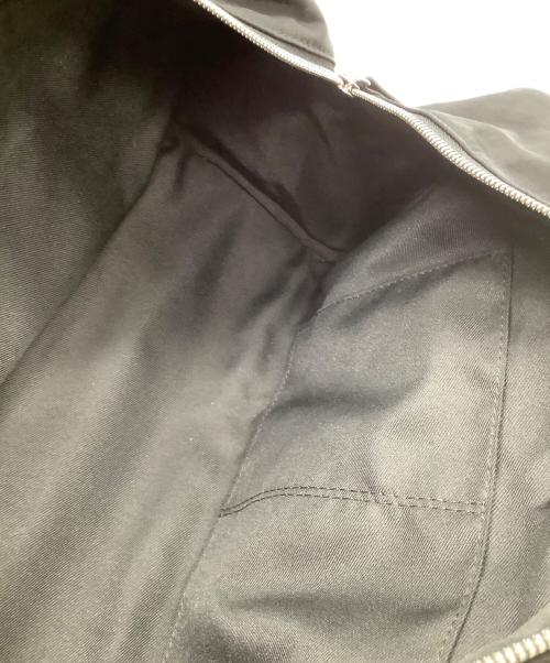 Matin Kim（マーティン・キム）Matin Kim (マーティン・キム) ミニボストンバッグ　SPORTY TOTE BAG IN BLACK ブラック×シルバーの古着・服飾アイテム