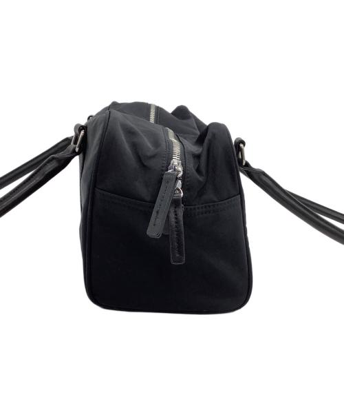 Matin Kim（マーティン・キム）Matin Kim (マーティン・キム) ミニボストンバッグ　SPORTY TOTE BAG IN BLACK ブラック×シルバーの古着・服飾アイテム
