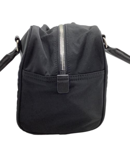 Matin Kim（マーティン・キム）Matin Kim (マーティン・キム) ミニボストンバッグ　SPORTY TOTE BAG IN BLACK ブラック×シルバーの古着・服飾アイテム