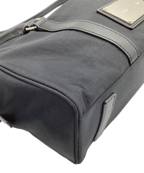 Matin Kim（マーティン・キム）Matin Kim (マーティン・キム) ミニボストンバッグ　SPORTY TOTE BAG IN BLACK ブラック×シルバーの古着・服飾アイテム